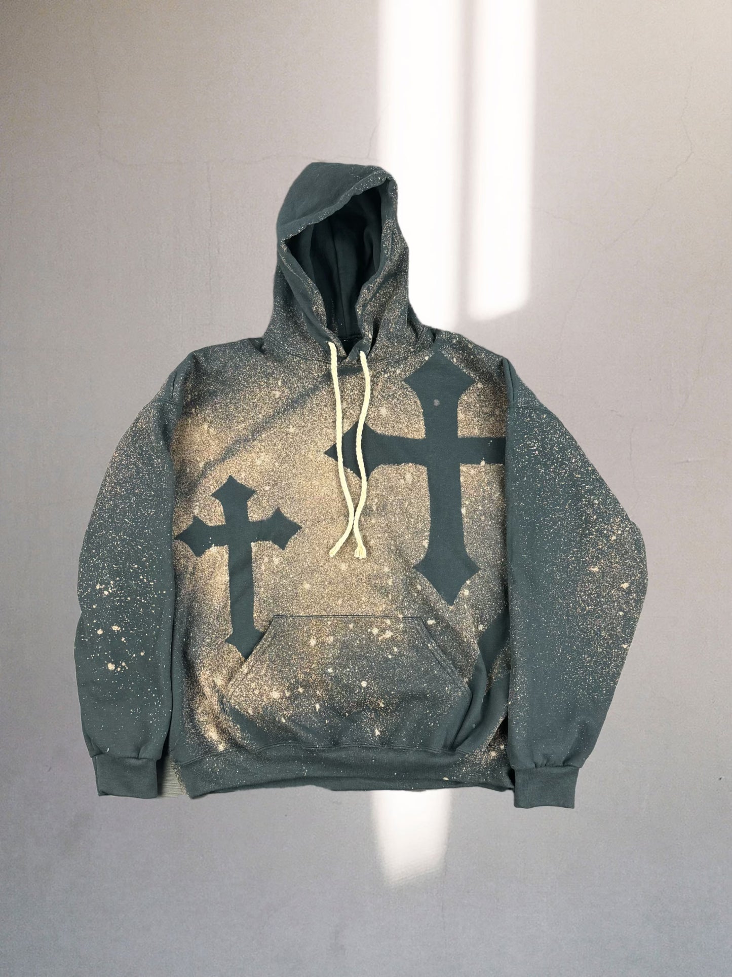 Bleached Angel Hoodie (Black)